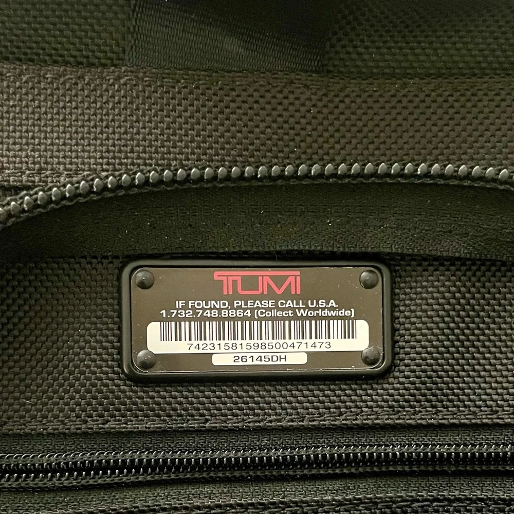 Tumi Alpha T-Pass Briefcase with Multiple Compartments 26145DH